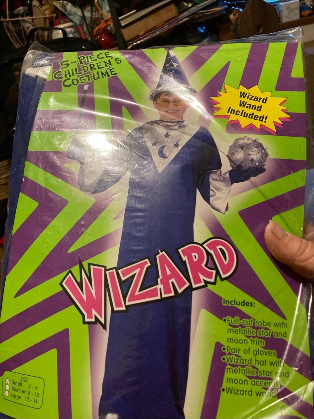 Vintage Fun World child wizard costume